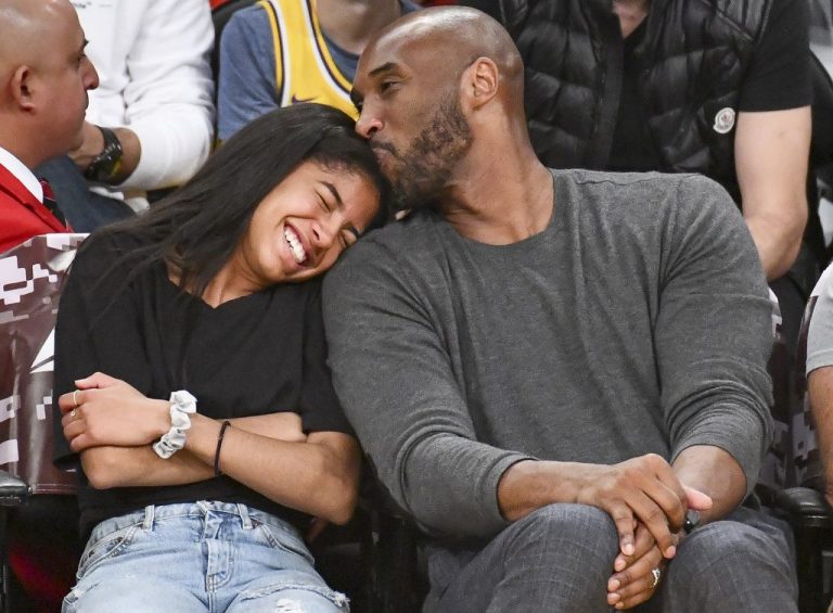 Celebrities At The Los Angeles Lakers Game