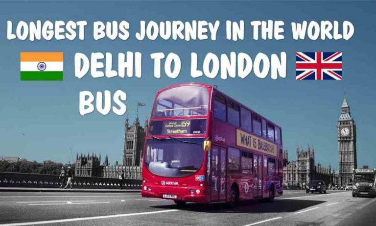 bus from Delhi to London