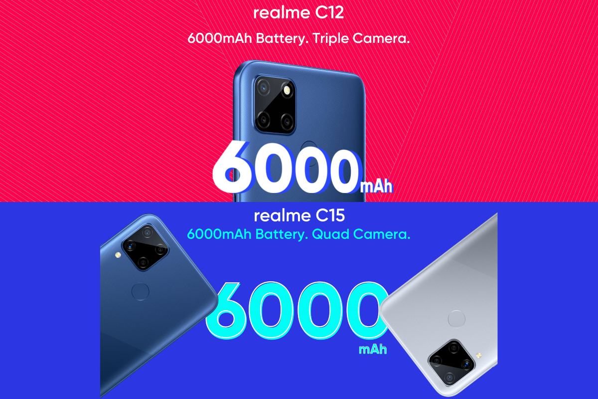 Realme C12 and C15