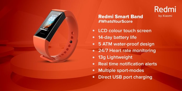 Redmi Smart Band Features