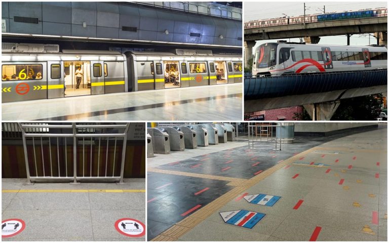 Delhi metro Covid guidelines