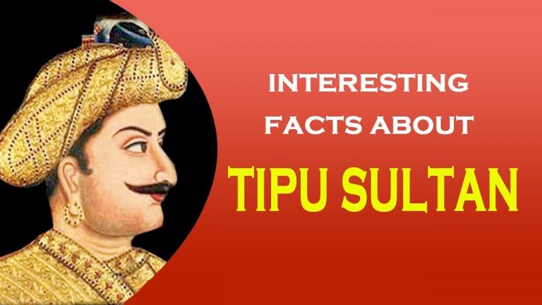 interesting facts about Tipu Sultan