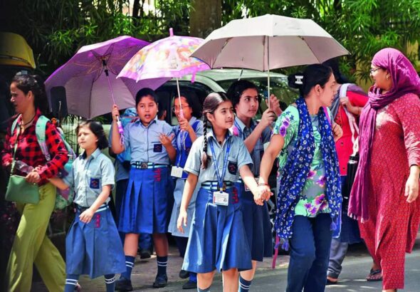 India heatwave school closures