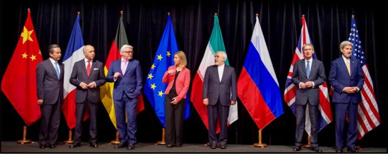 Masoud Pezeshkian and Donald Trump