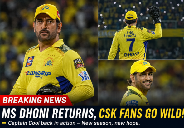 MS Dhoni news