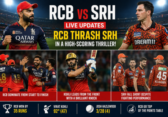 RCB vs SRH Match Today