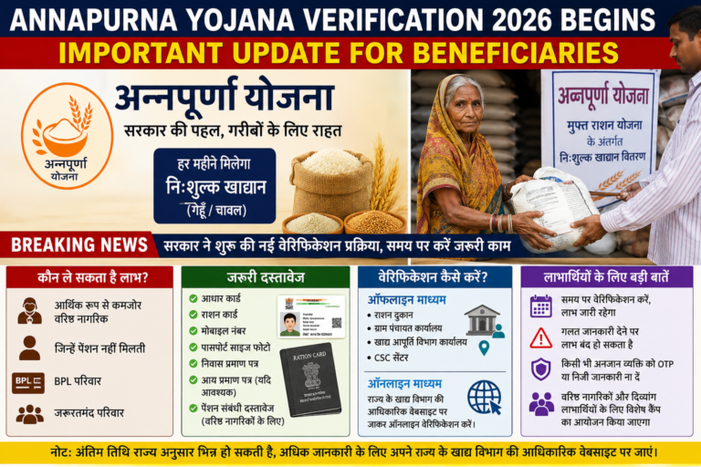 annapurna yojana verification