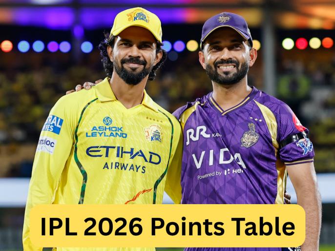 ipl standings 2026