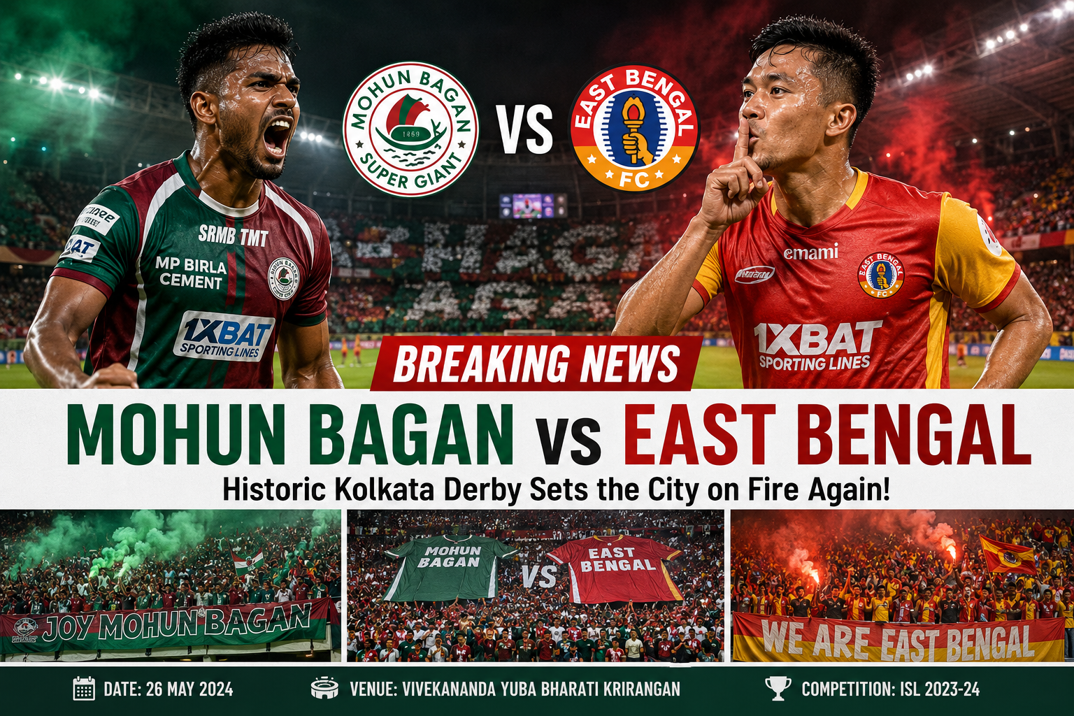 mohun bagan vs east bengal