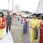 trisha krishnan tirupati temple visit