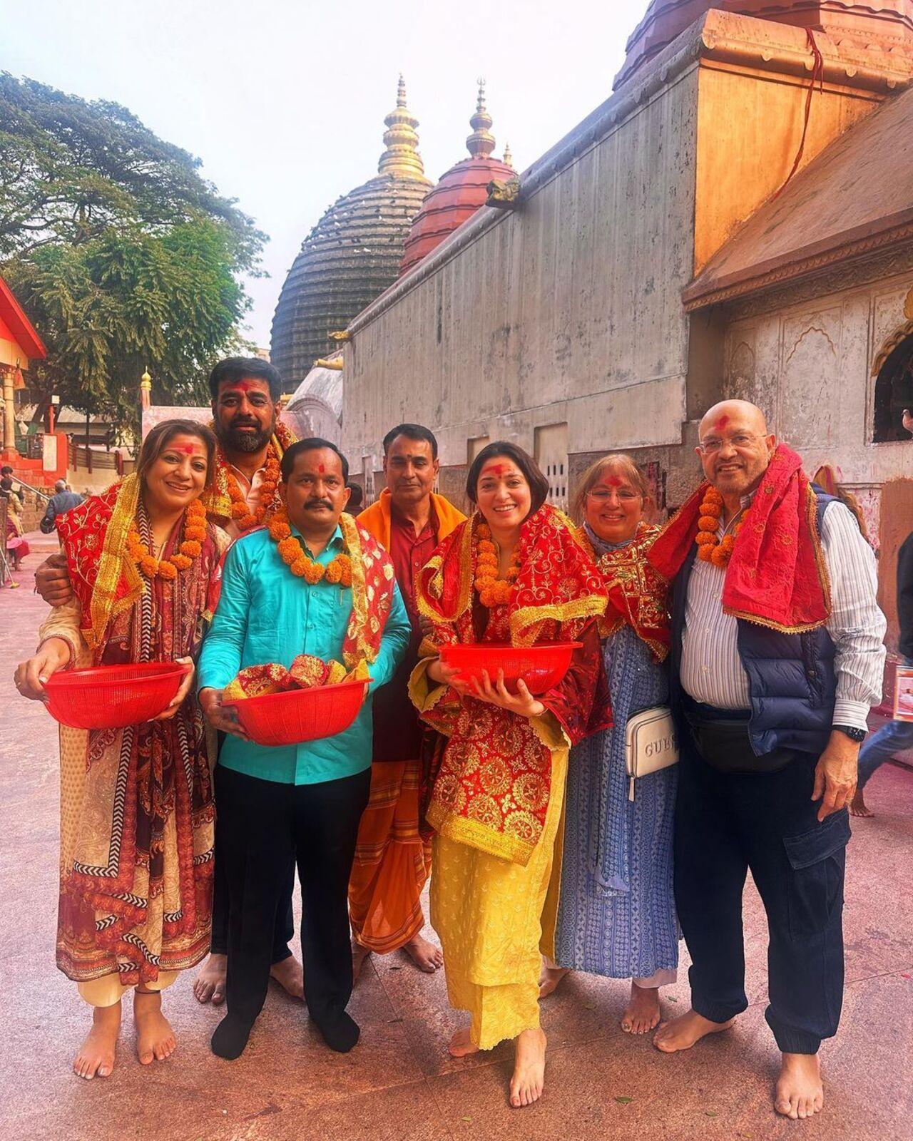trisha krishnan tirupati temple visit