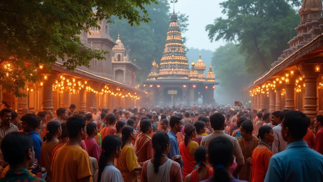 trisha krishnan tirupati temple visit