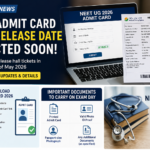 NEET Admit Card 2026 release date