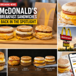 McDonald's breakfast sandwiches