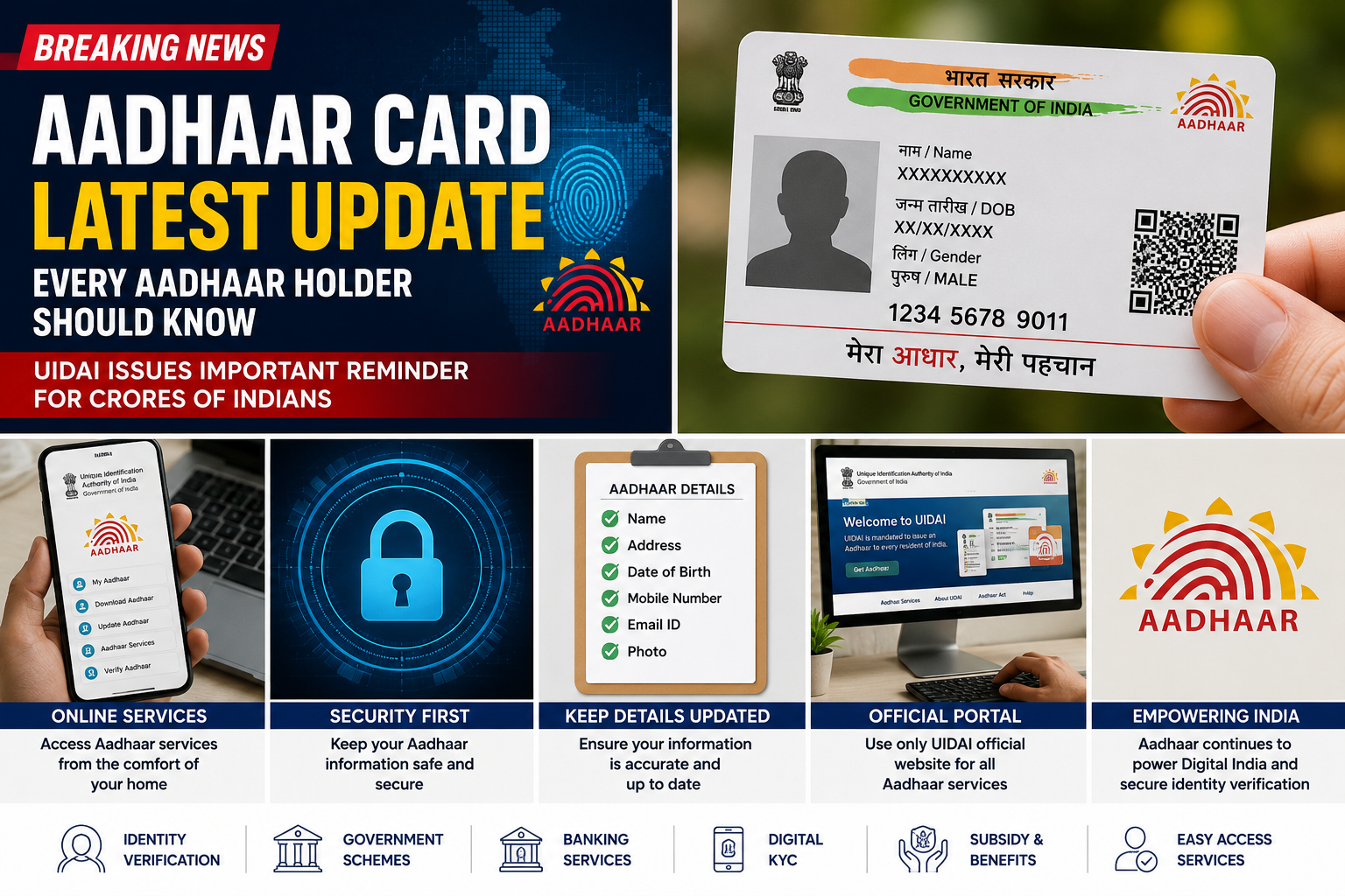 Aadhaar Card Latest News