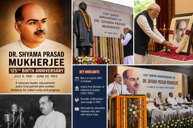 Dr. Shyama Prasad Mukherjee