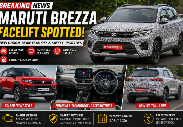 Maruti Brezza Facelift