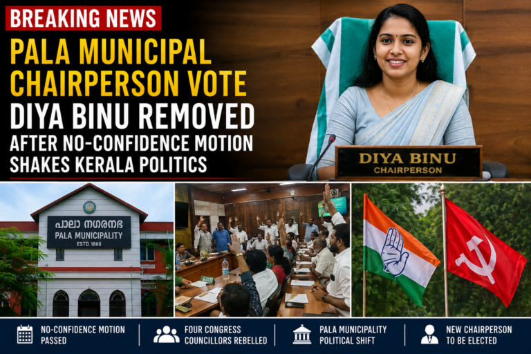 Pala Municipal Chairperson Vote
