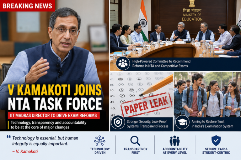V Kamakoti NTA Task Force
