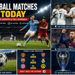 football matches today