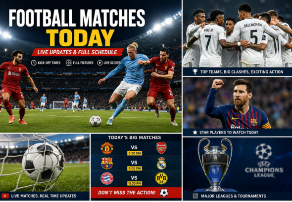 football matches today