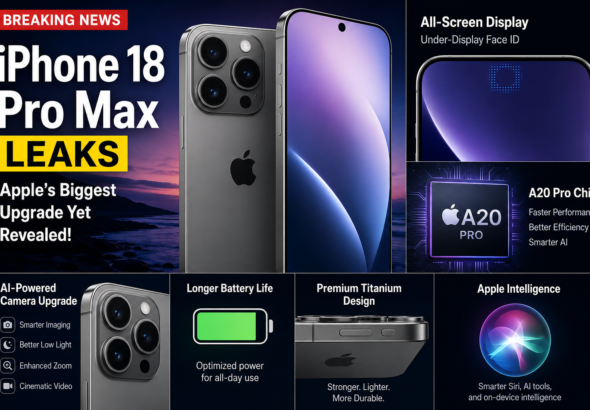 iPhone 18 Pro Max Leaks