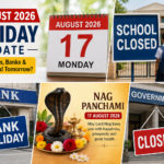 17 August 2026 holiday
