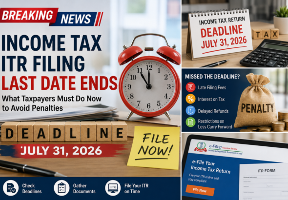 Income Tax ITR Filing Last Date