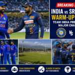 India Sri Lanka Cricket Match Warm Up