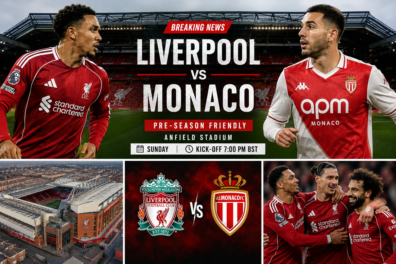 Liverpool vs Monaco