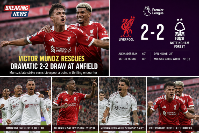 Liverpool vs Nottingham Forest