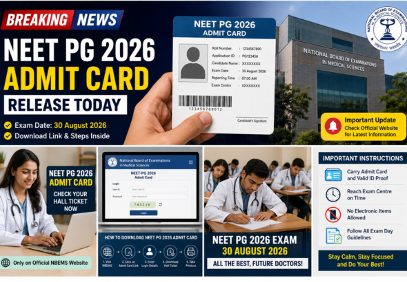NEET PG 2026 Admit Card